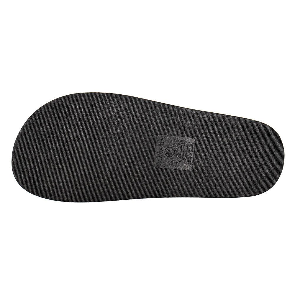 TAMANCO FEMININO FLAT MOLECA 5556100 Preto/Branco 4