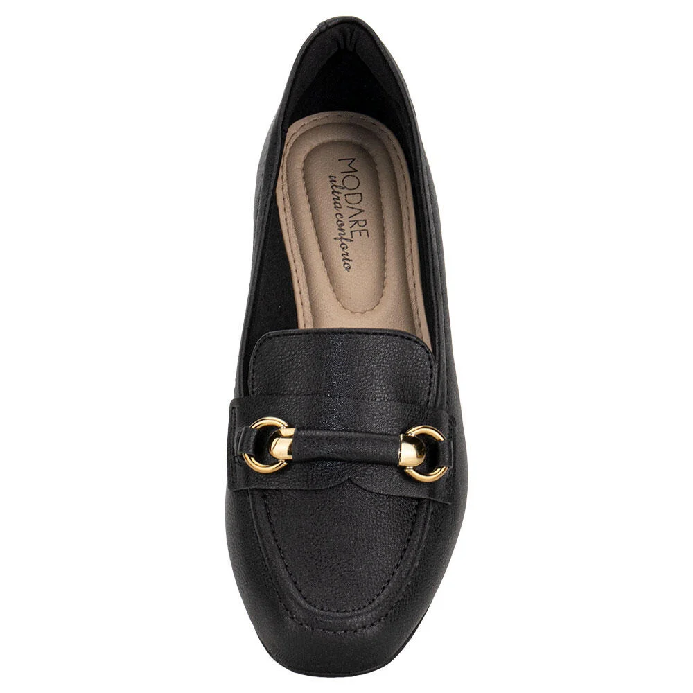 MOCASSIM FEMININO MODARE 70161004 Preto 5