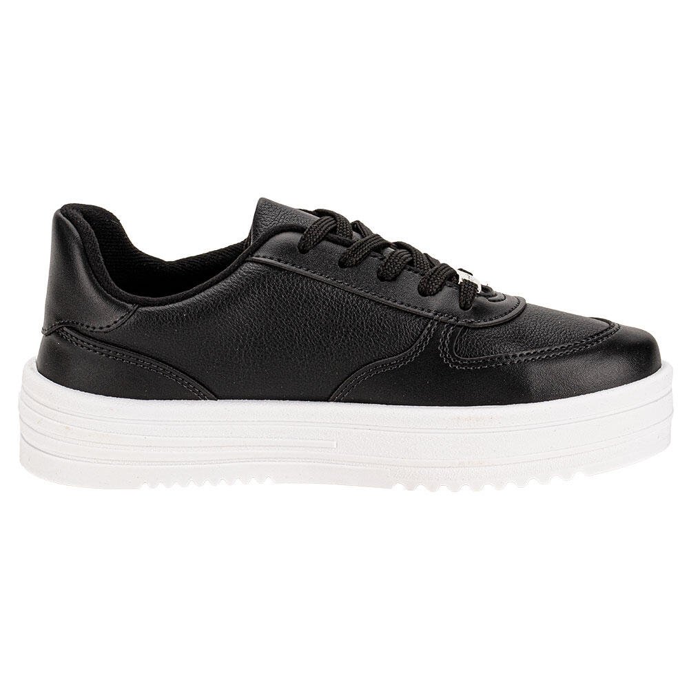 TÊNIS FEMININO CASUAL MOLECA 5782313 Preto 5