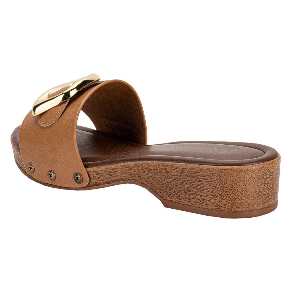 TAMANCO FEMININO SALTO GROSSO BEIRA RIO 8456307 Camel 3