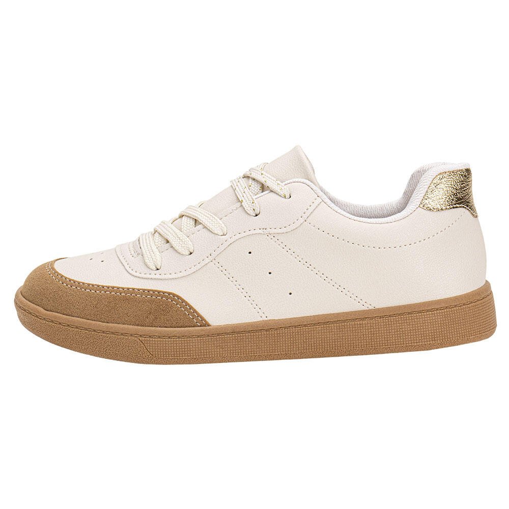 TÊNIS FEMININO CASUAL BEIRA RIO 4313108 Marfim 2