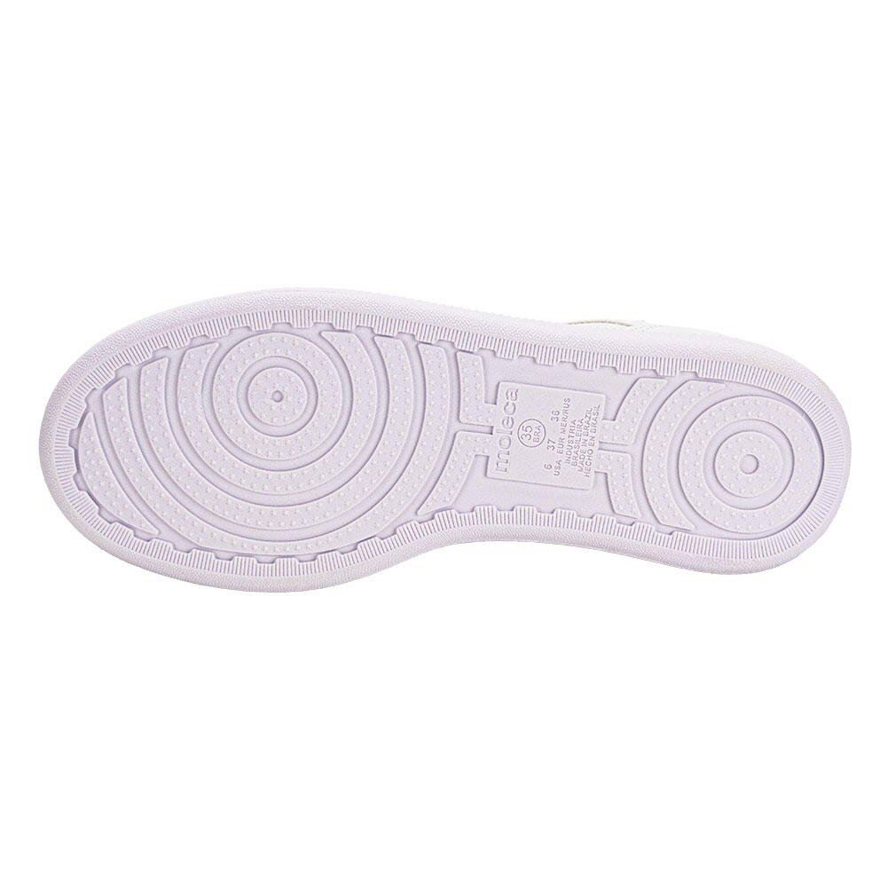TÊNIS FEMININO CASUAL MOLECA 5816104 Branco 4
