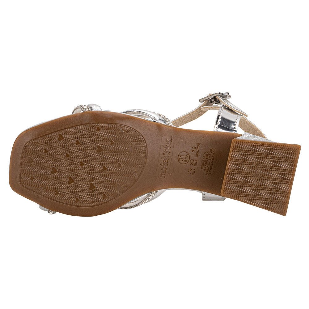 SANDÁLIA INFANTIL MOLEKINHA 2363104 Prata 4