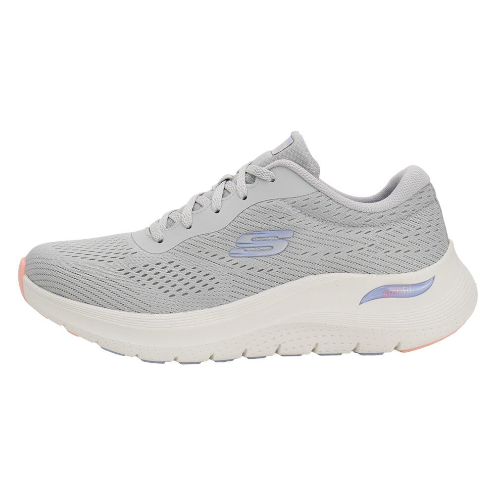 TÊNIS FEMININO ARC FIT 2.0 BIG LEAGUE SKECHERS 150051 Cinza 2