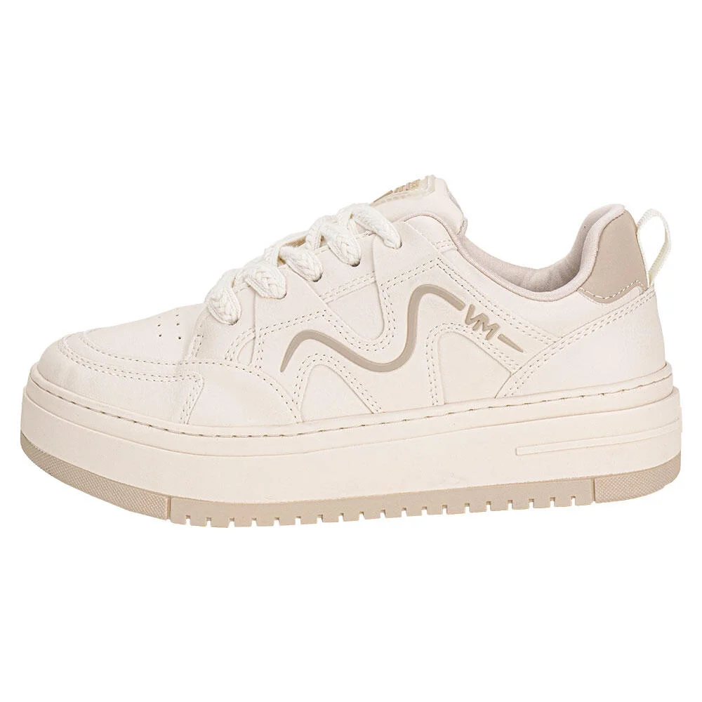 TÊNIS FEMININO CASUAL VIA MARTE 306002 Marfim 2