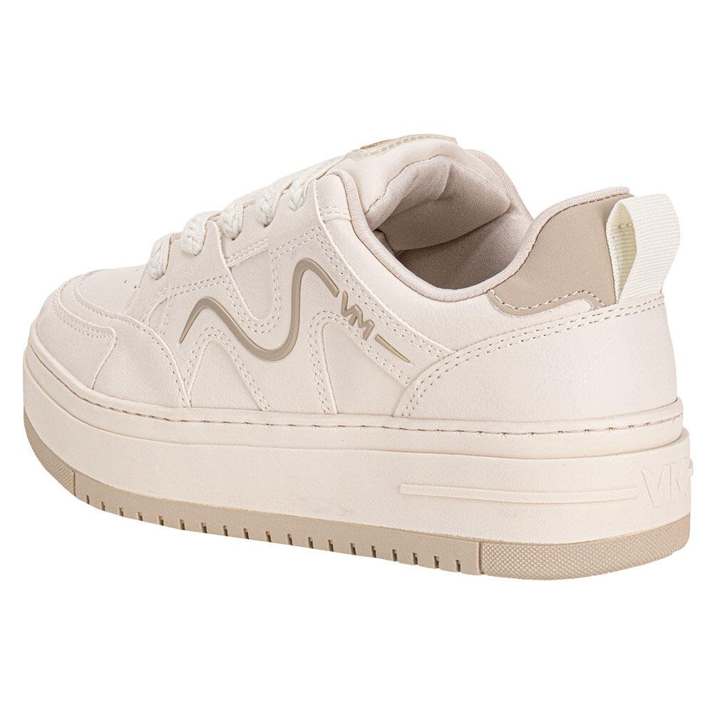 TÊNIS FEMININO CASUAL VIA MARTE 306002 Marfim 3