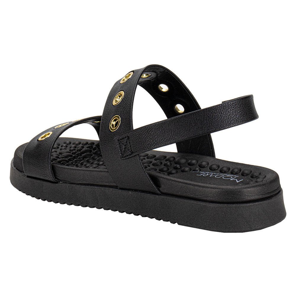 SANDÁLIA FEMININA FLAT MODARE 7178123 Preto 3