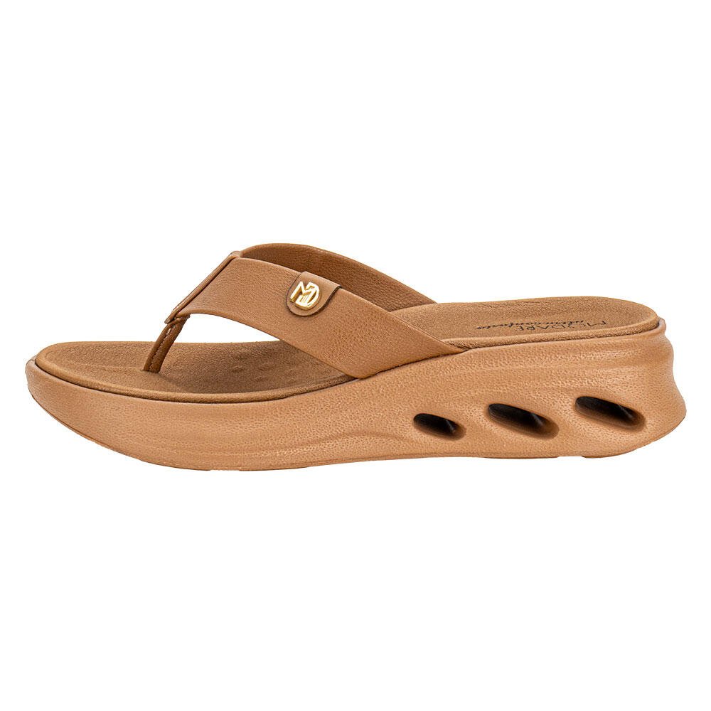TAMANCO FEMININO FLAT MODARE 7215101 Camel 2