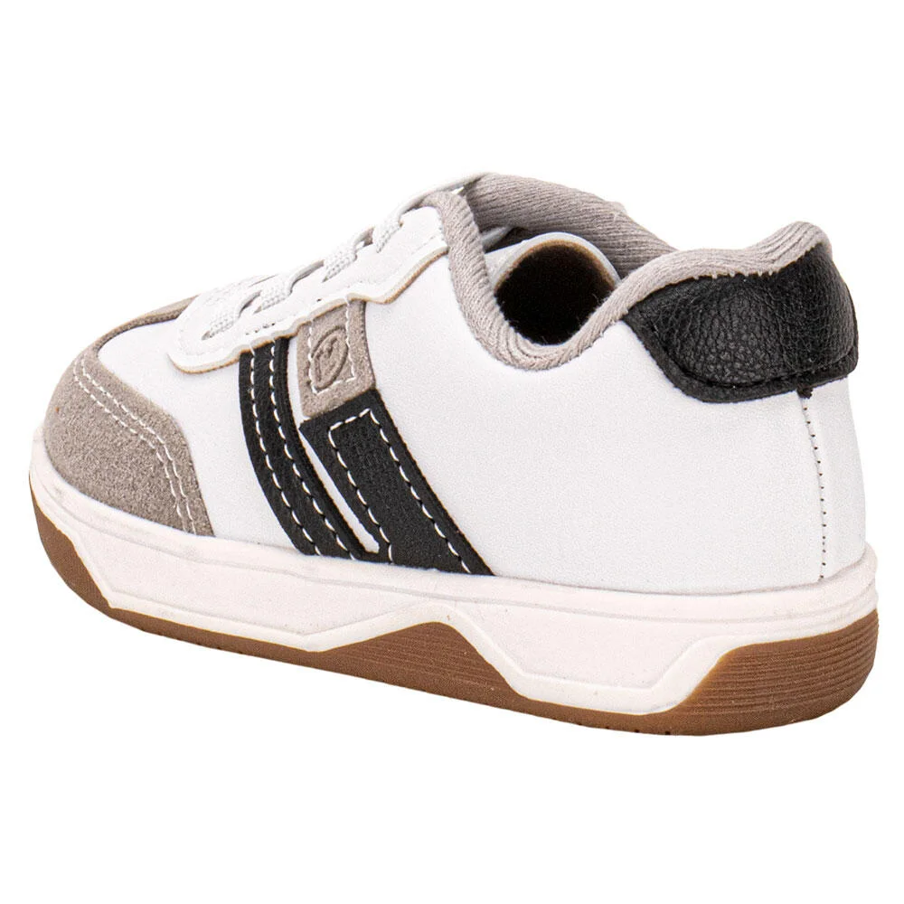 SAPATÊNIS INFANTIL MOLEKINHO 2623117 Branco/Cinza 3