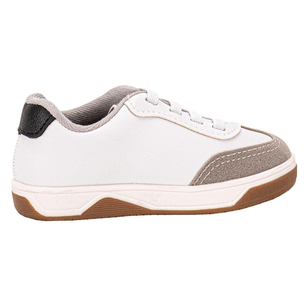 SAPATÊNIS INFANTIL MOLEKINHO 2623117 Branco/Cinza 5