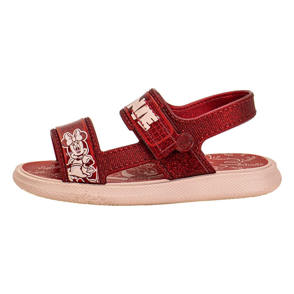 Sandalia Disney + Onibus + Grendene Kids 23272 Vermelho/Rosa 2