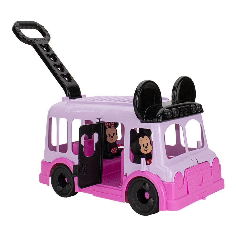 Sandalia Disney + Onibus + Grendene Kids 23272 Vermelho/Rosa 5