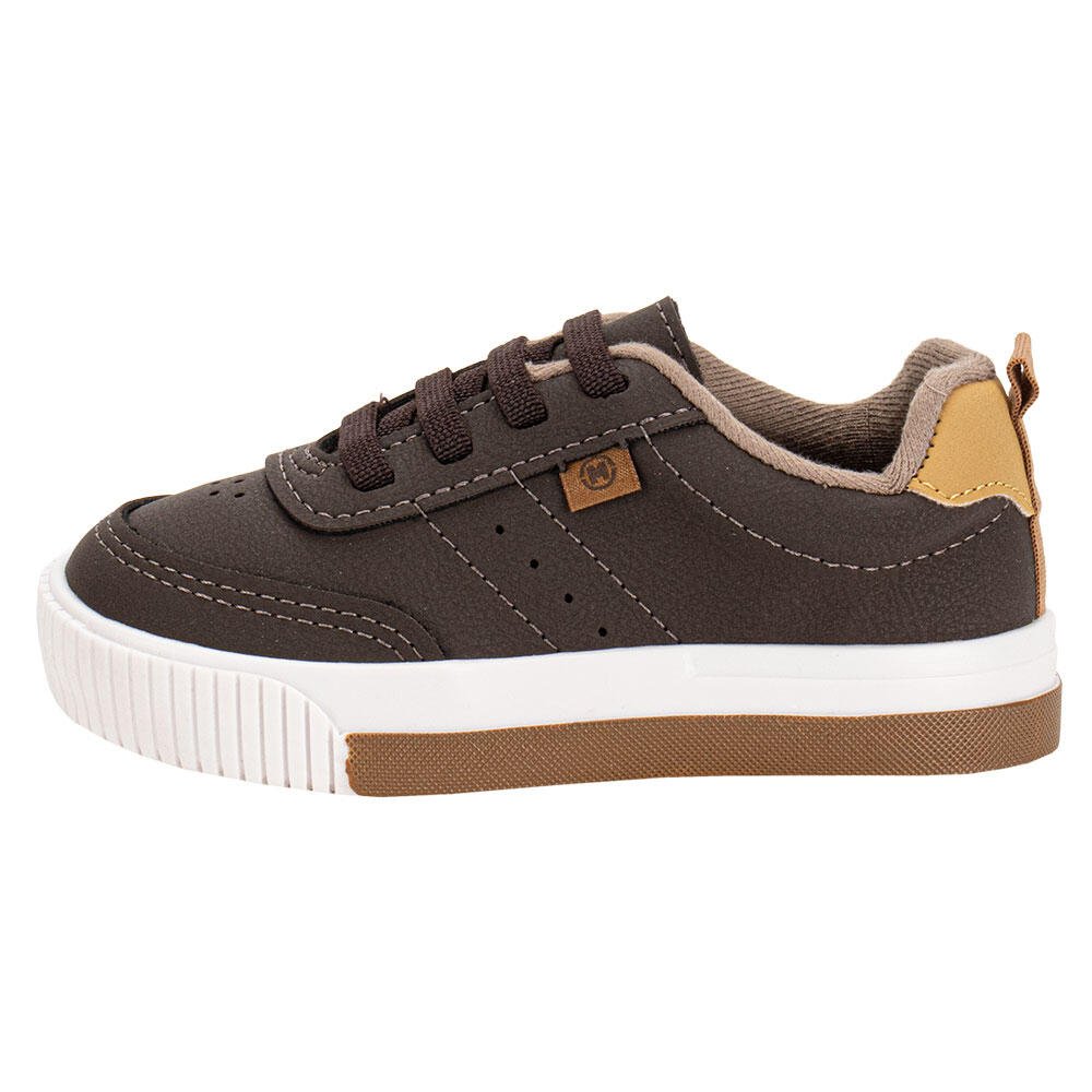 TÊNIS INFANTIL BABY MOLEKINHO 2615226 Café 2