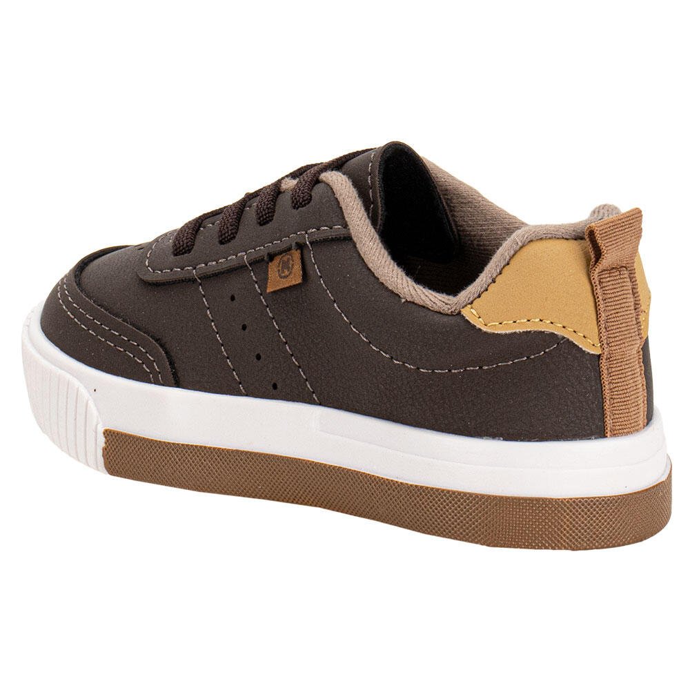 TÊNIS INFANTIL BABY MOLEKINHO 2615226 Café 3