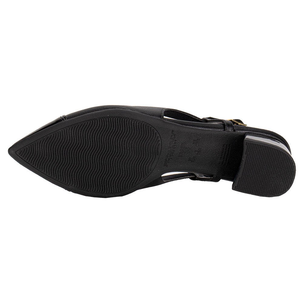 SAPATO FEMININO SALTO GROSSO PICCADILLY 739085 Preto 4