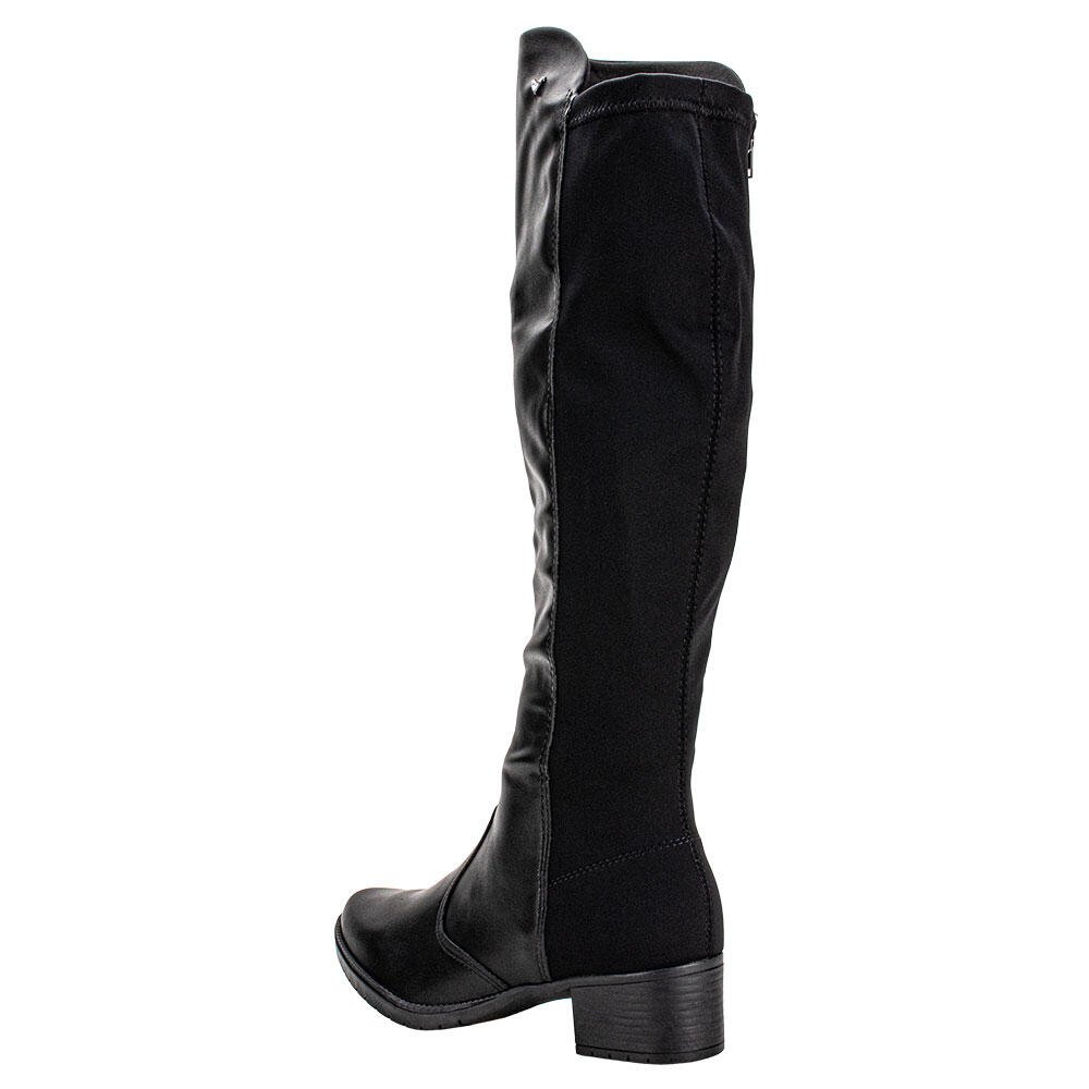 BOTA FEMININA CANO ALTO MISSISSIPI ME123 Preto 3
