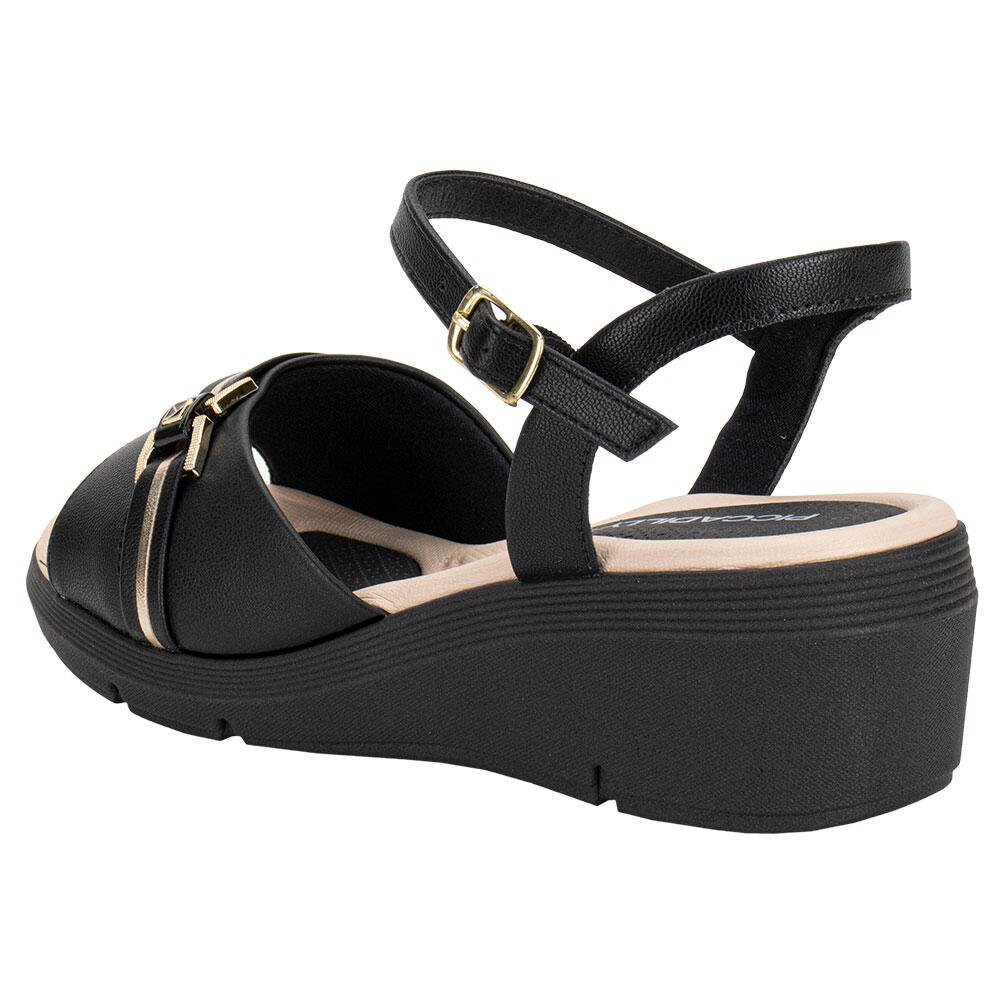 SANDÁLIA FEMININA ANABELA PICCADILLY 540396 Preto 3