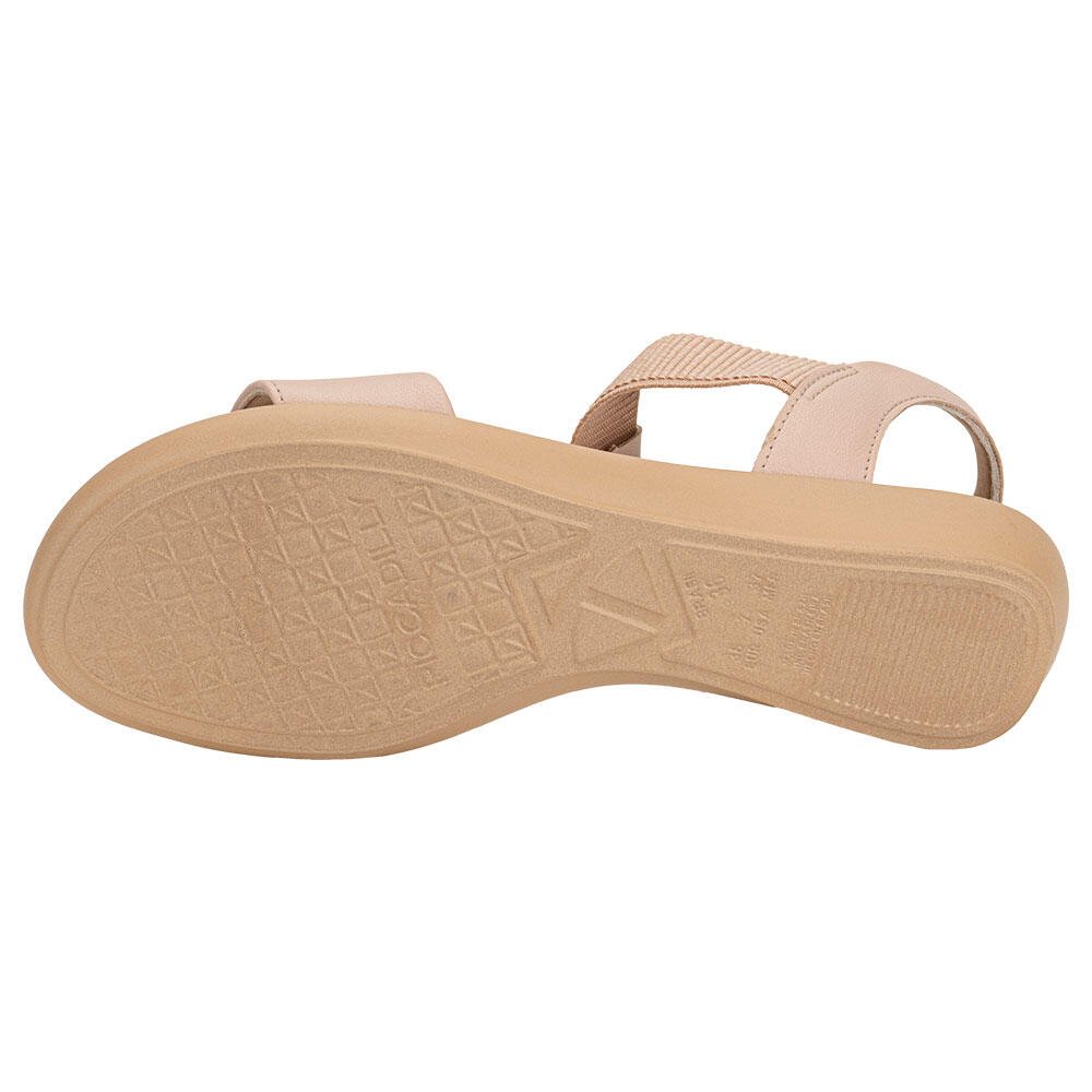 SANDÁLIA FEMININA FLAT PICCADILLY 500399 Salmão 4