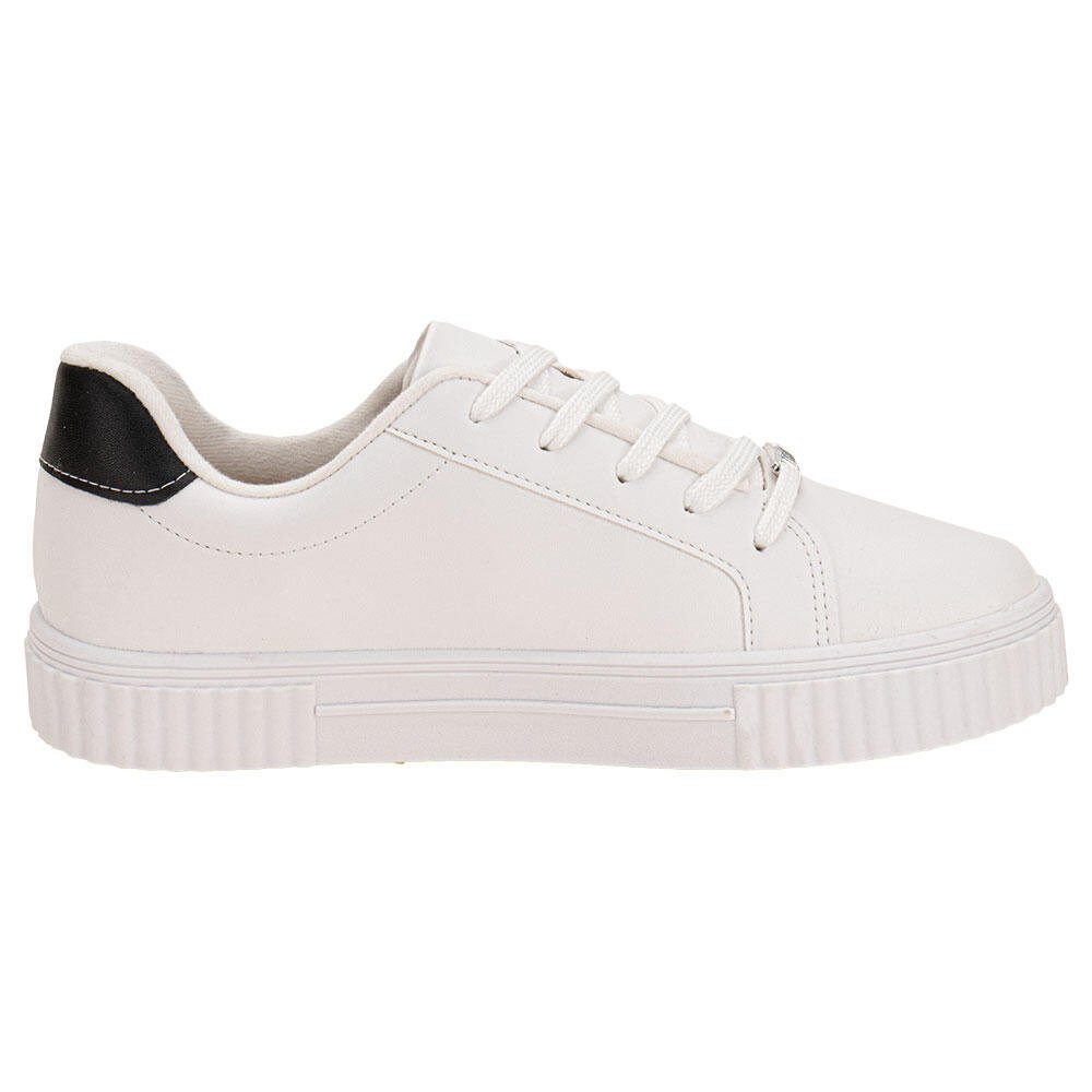 TÊNIS FEMININO CASUAL VIZZANO 1307214 Branco/Preto 5