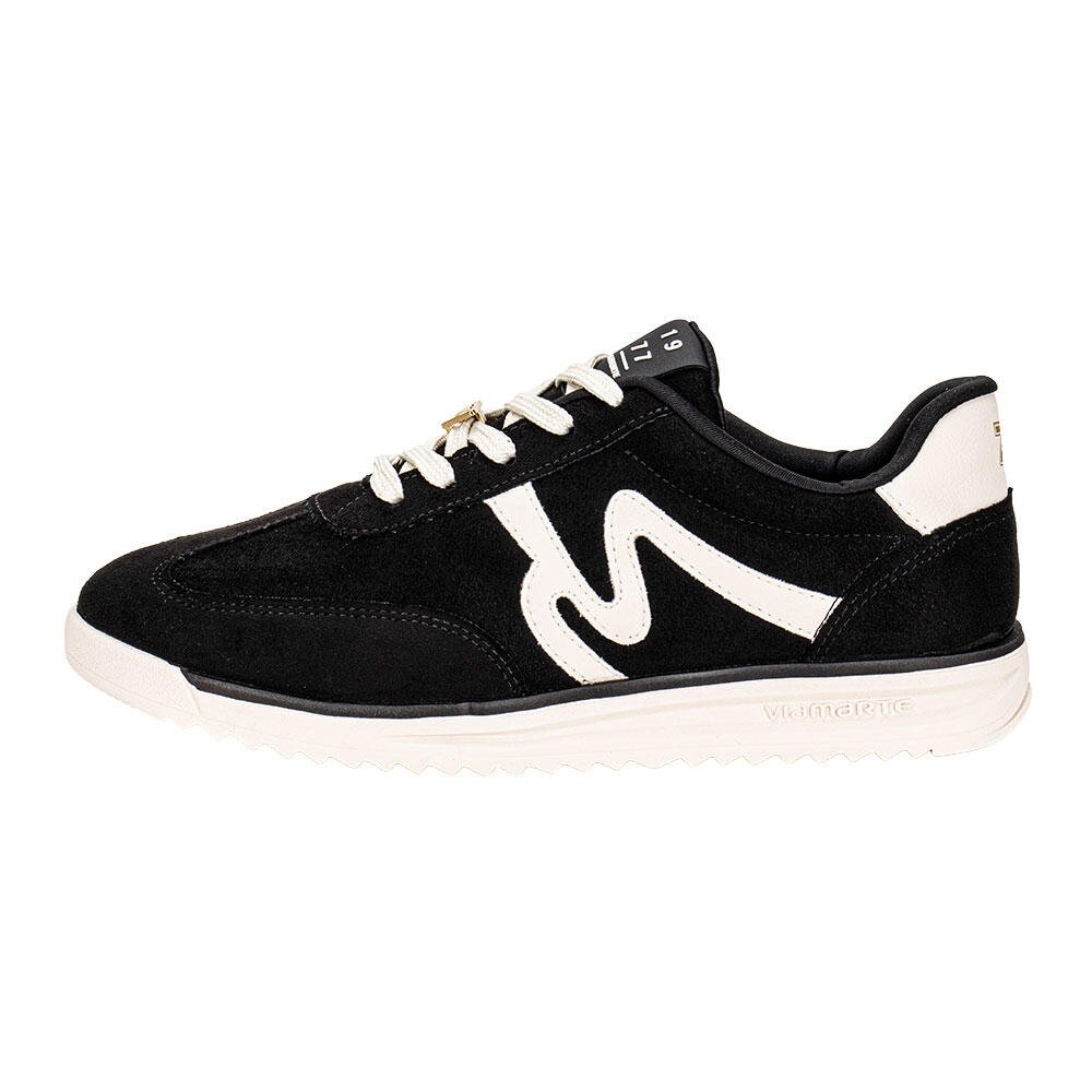 TÊNIS FEMININO CASUAL VIA MARTE 226009 Preto/Branco 2