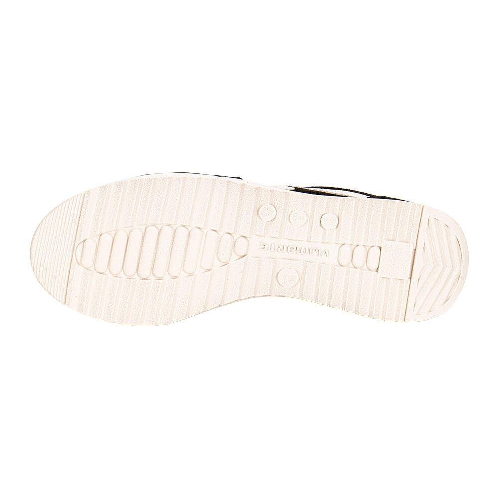 TÊNIS FEMININO CASUAL VIA MARTE 226009 Preto/Branco 4