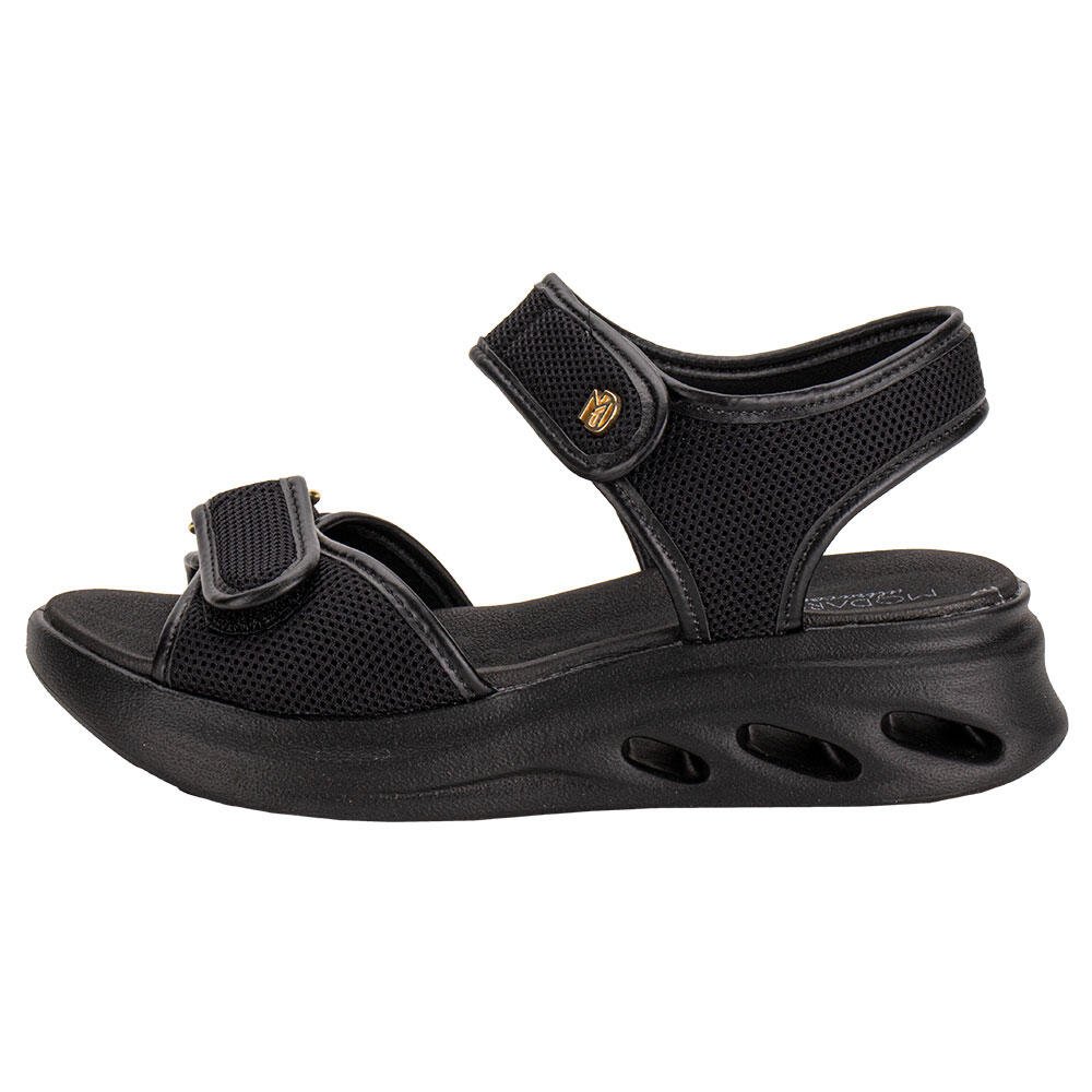 SANDÁLIA FEMININA FLAT MODARE 7210103 Preto 2