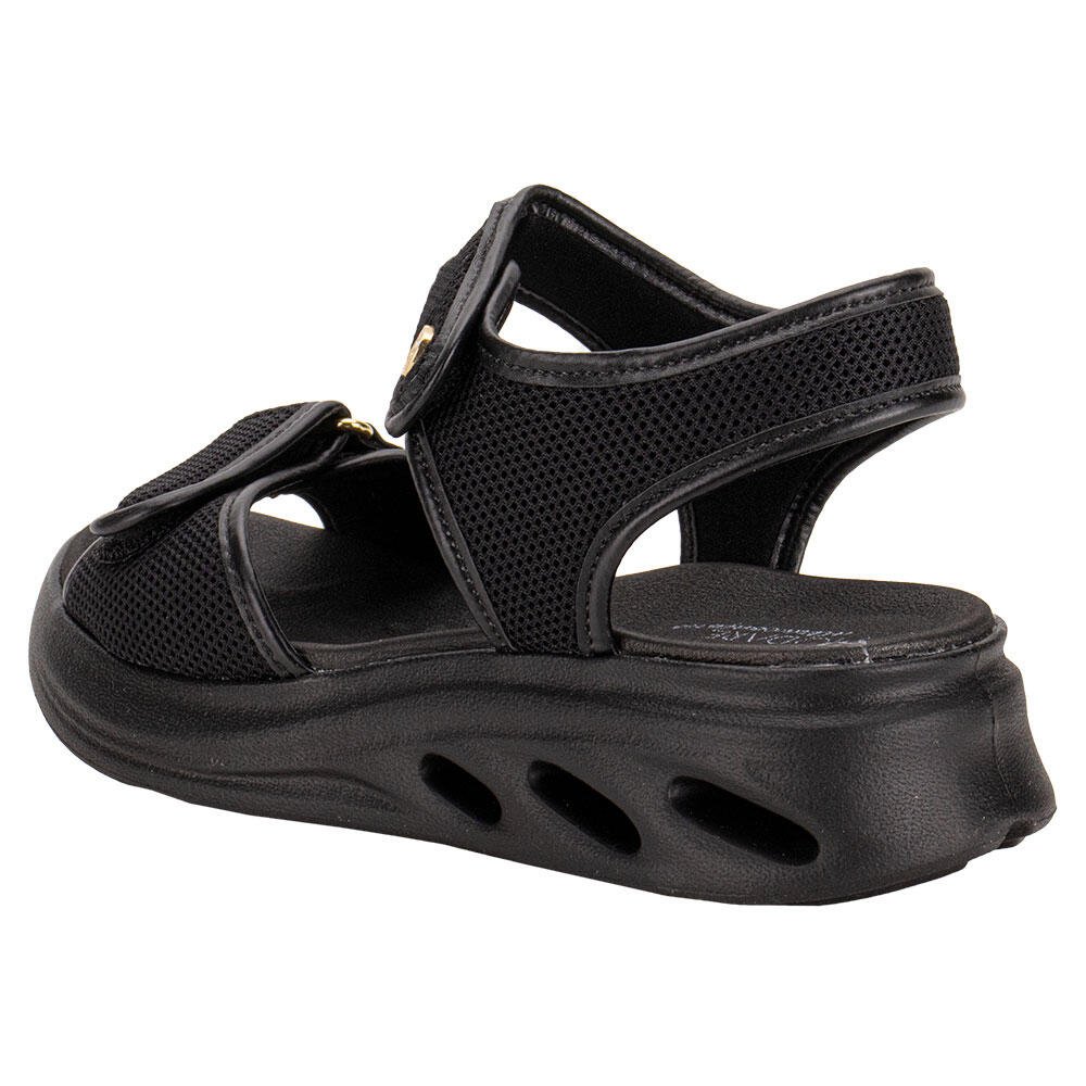 SANDÁLIA FEMININA FLAT MODARE 7210103 Preto 3