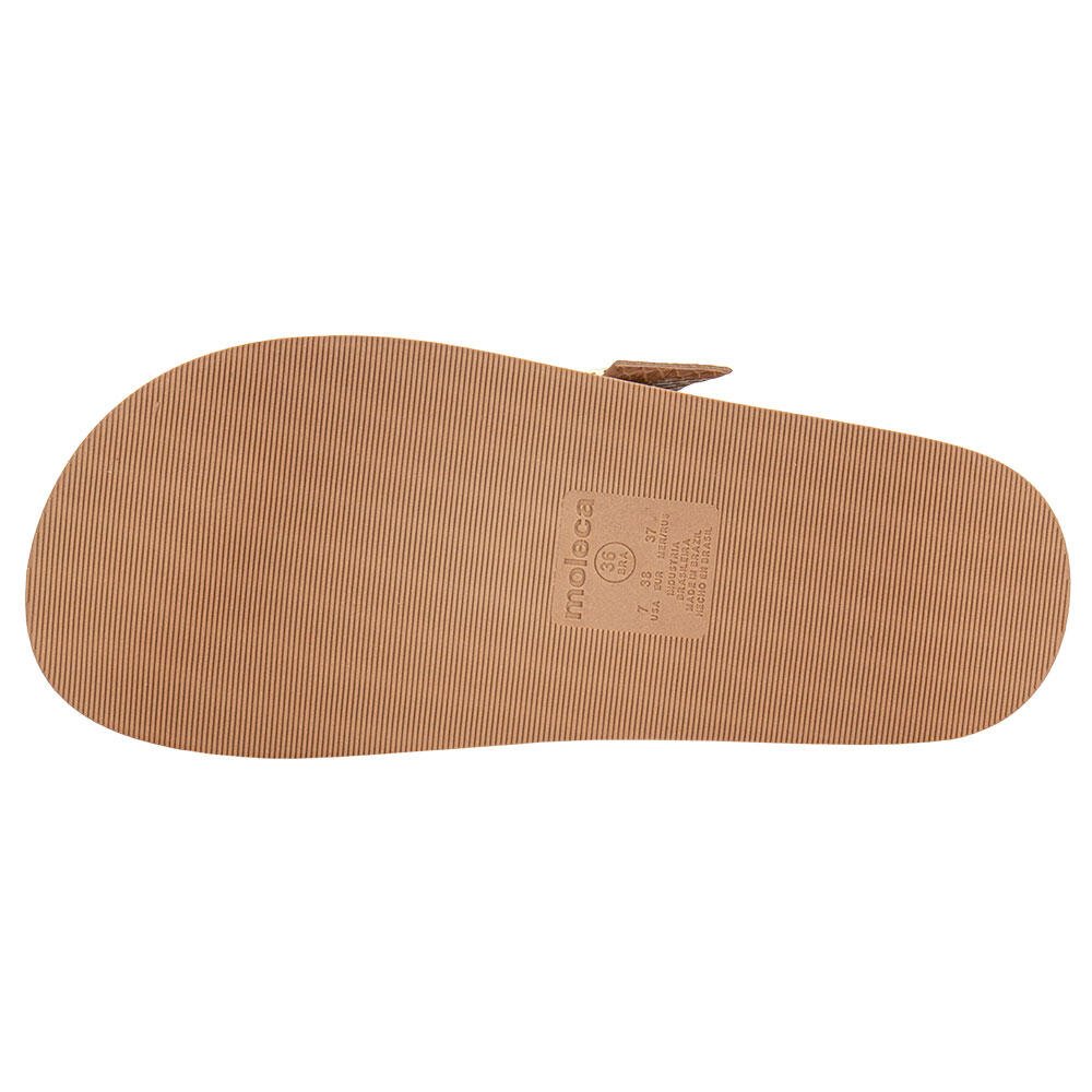 TAMANCO FEMININO FLAT MOLECA 5556102 Salmão 4