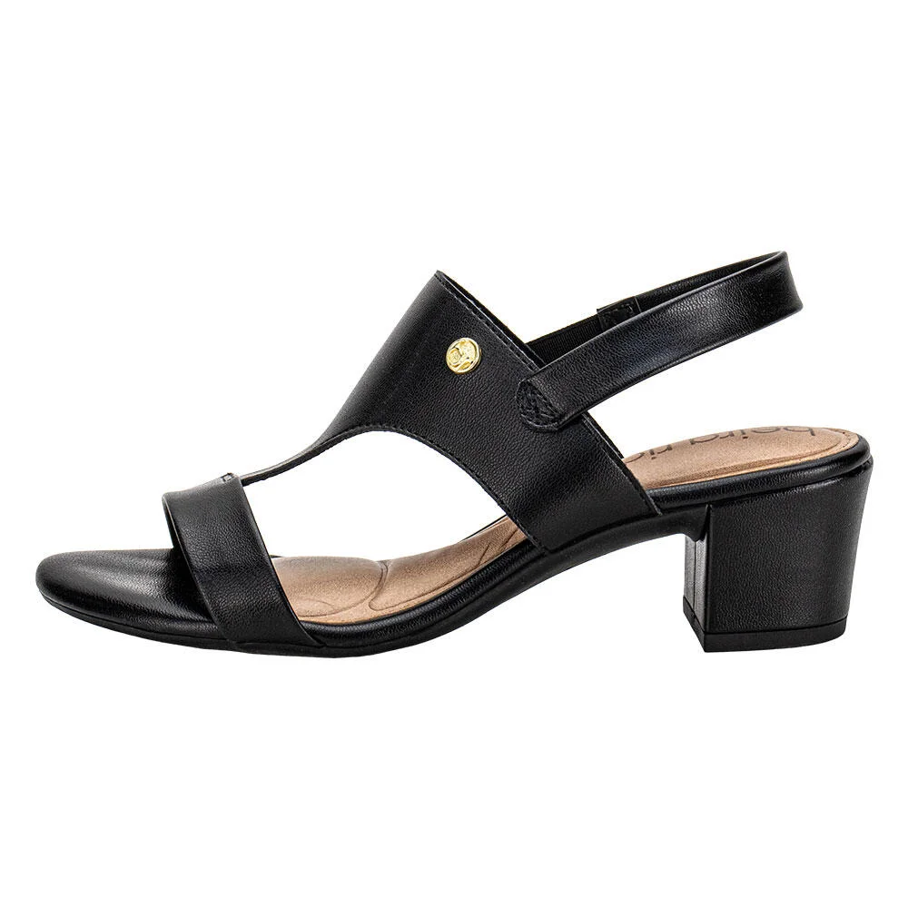 SANDÁLIA FEMININA SALTO GROSSO BEIRA RIO 82461211 Preto 2
