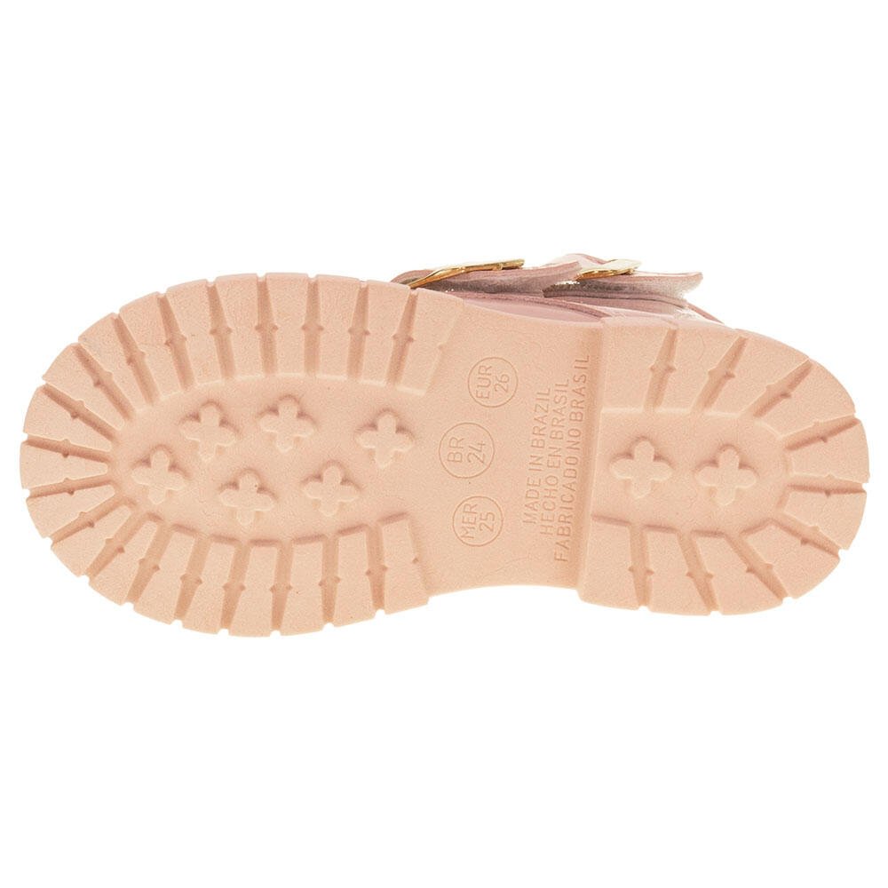 BOTA INFANTIL COTURNO FUFFY 13525 Rosa 4