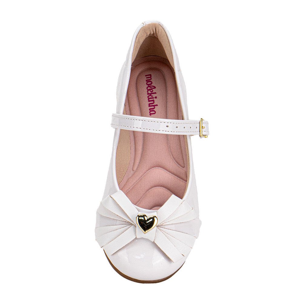 SAPATILHA INFANTIL MOLEKINHA 20831123 Branco 5