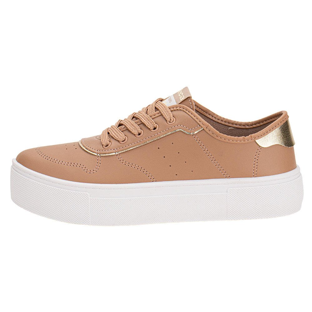 TÊNIS FEMININO CASUAL MOLECA 5658539 Salmão 2