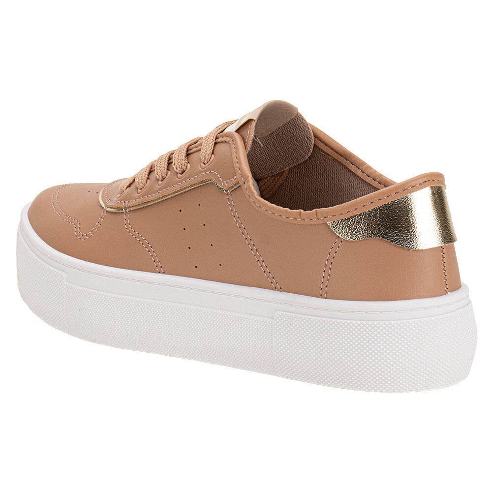 TÊNIS FEMININO CASUAL MOLECA 5658539 Salmão 3