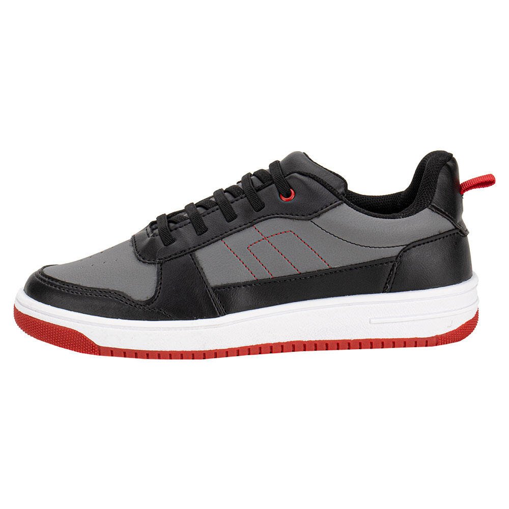 SAPATÊNIS INFANTIL FUNWAY 128 Preto/Cinza/Vermelho 2