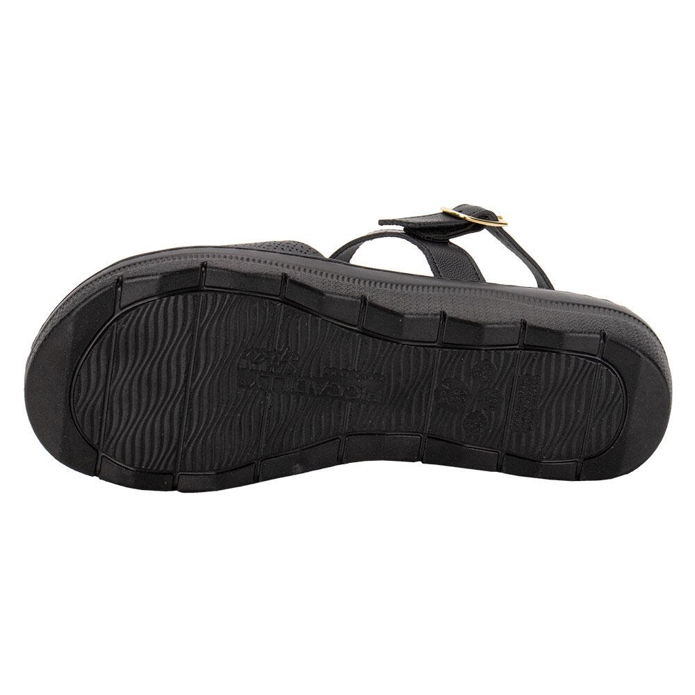 SANDÁLIA FEMININA ANABELA PICCADILLY 568068 Preto 4