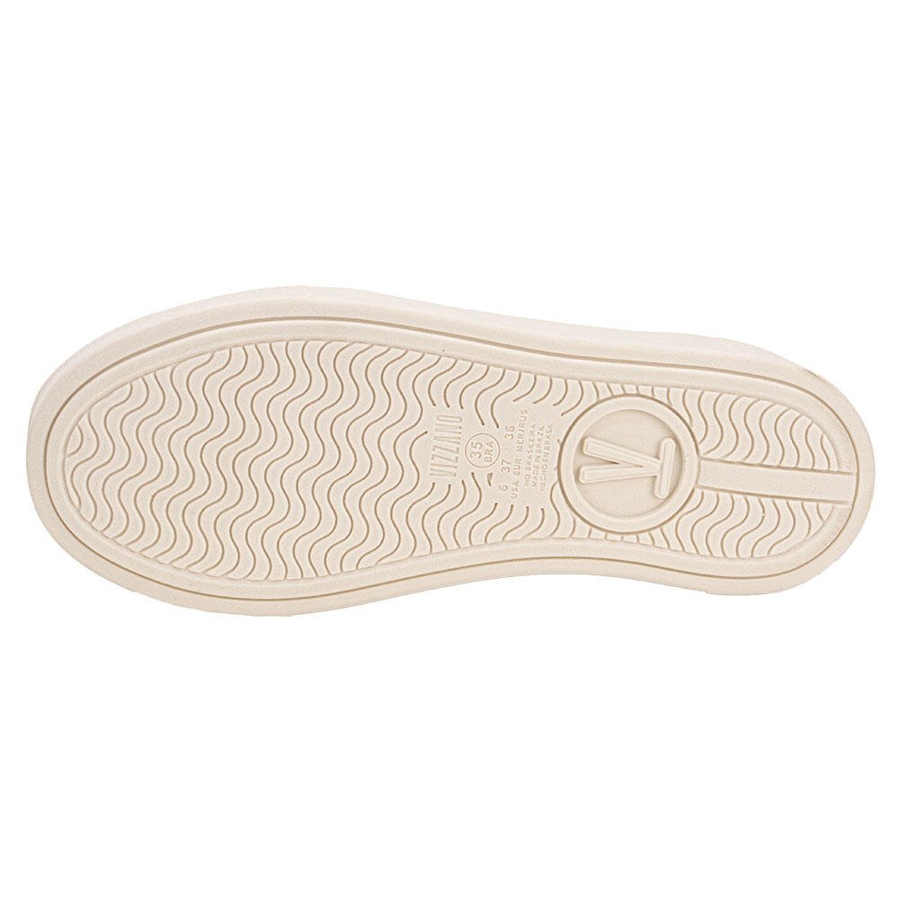 TÊNIS FEMININO CASUAL VIZZANO 1339340 Marfim 4