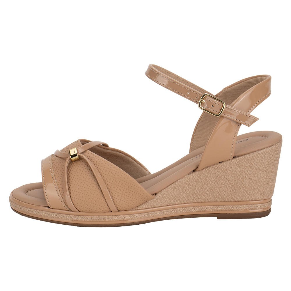 SANDÁLIA FEMININA ANABELA PICCADILLY 408232 Salmão 2