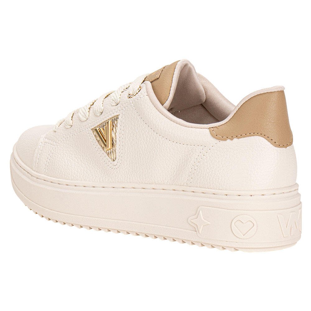 TÊNIS FEMININO CASUAL VIA MARTE 055034 Marfim 3