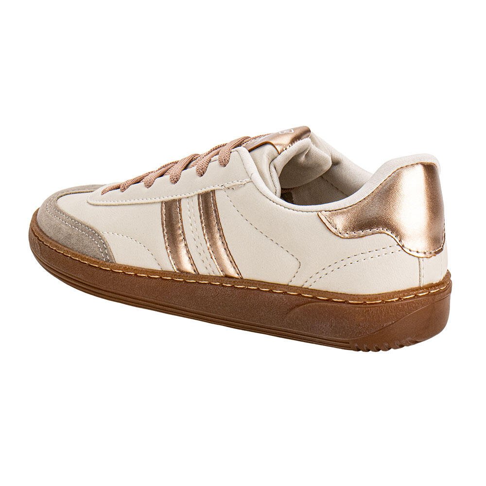 TÊNIS FEMININO CASUAL RED TEEN RY105 Marfim 3