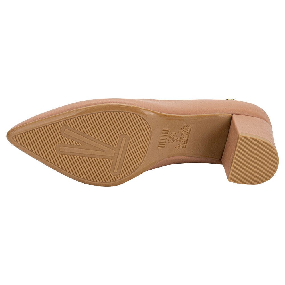 SAPATO FEMININO SALTO GROSSO VIZZANO 1290500 Salmão 4