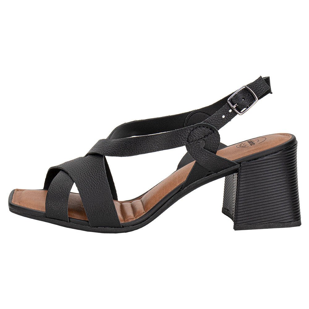SANDÁLIA FEMININA SALTO GROSSO DAKOTA Y8831N Preto 2