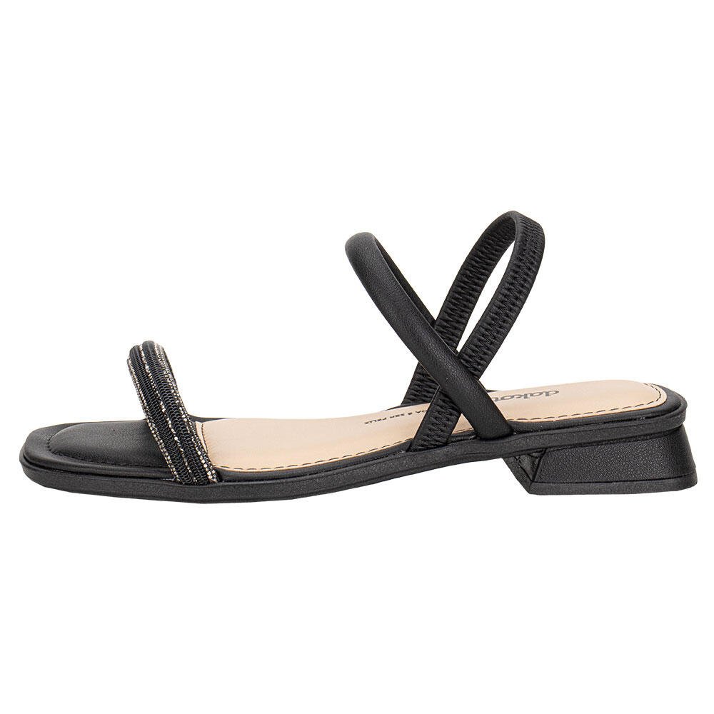 SANDÁLIA FEMININA SALTO GROSSO DAKOTA Y8872 Preto 2