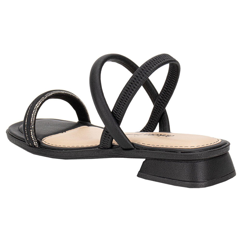 SANDÁLIA FEMININA SALTO GROSSO DAKOTA Y8872 Preto 3