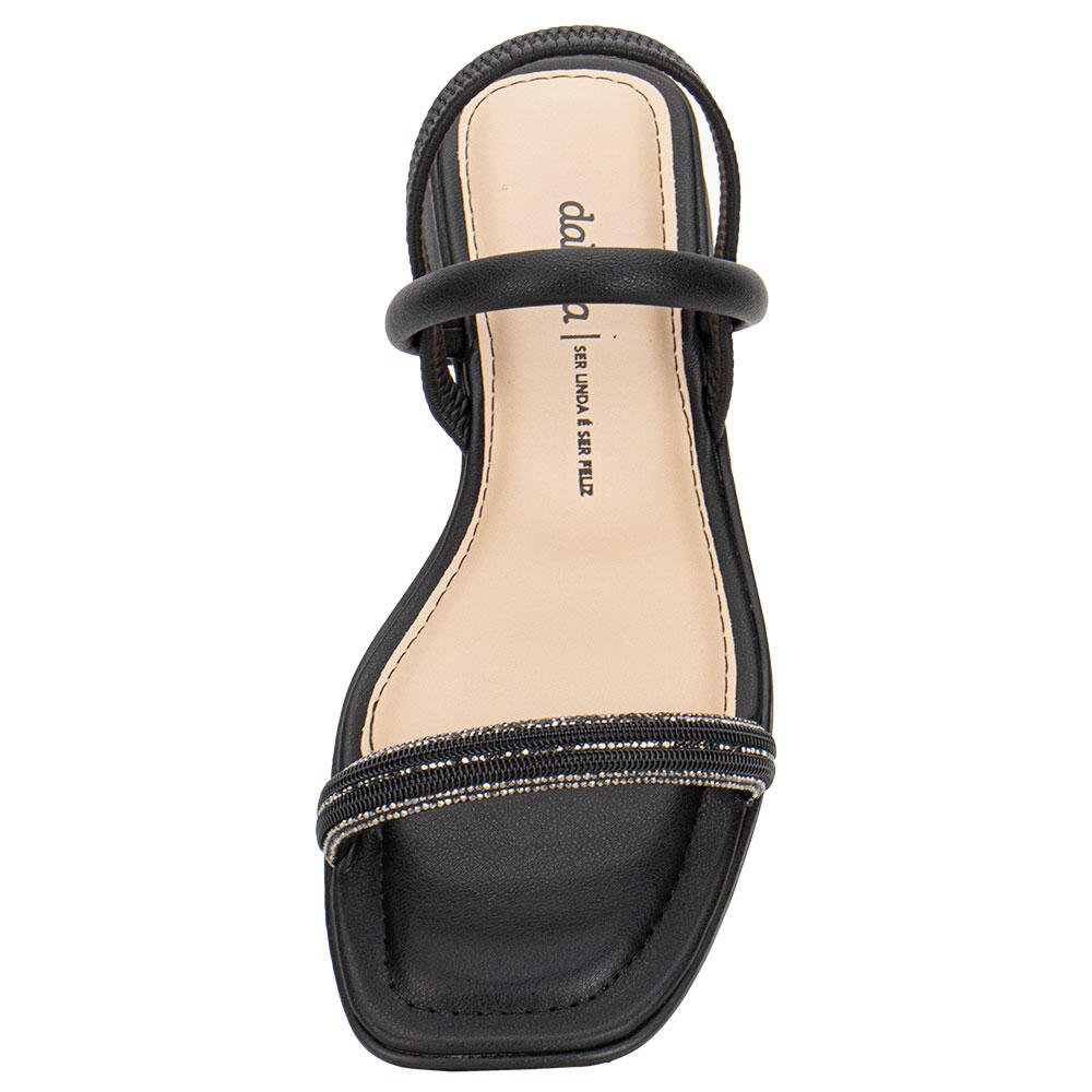 SANDÁLIA FEMININA SALTO GROSSO DAKOTA Y8872 Preto 5