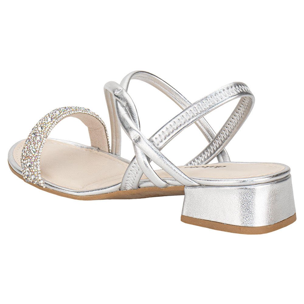 SANDÁLIA FEMININA SALTO GROSSO DAKOTA Y8055 Prata 3