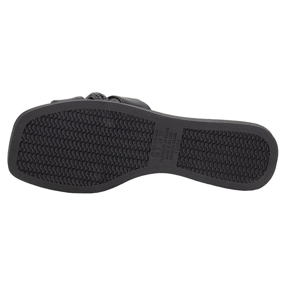TAMANCO FEMININO FLAT DAKOTA Y8103 Preto 4
