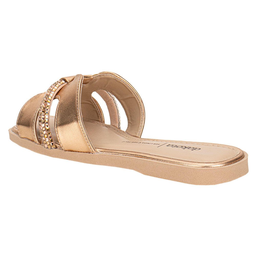 TAMANCO FEMININO FLAT DAKOTA Y8103 Bronze 3