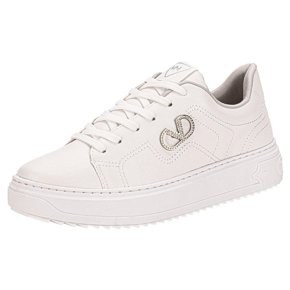 TÊNIS FEMININO CASUAL VIA MARTE 055024 Branco 1