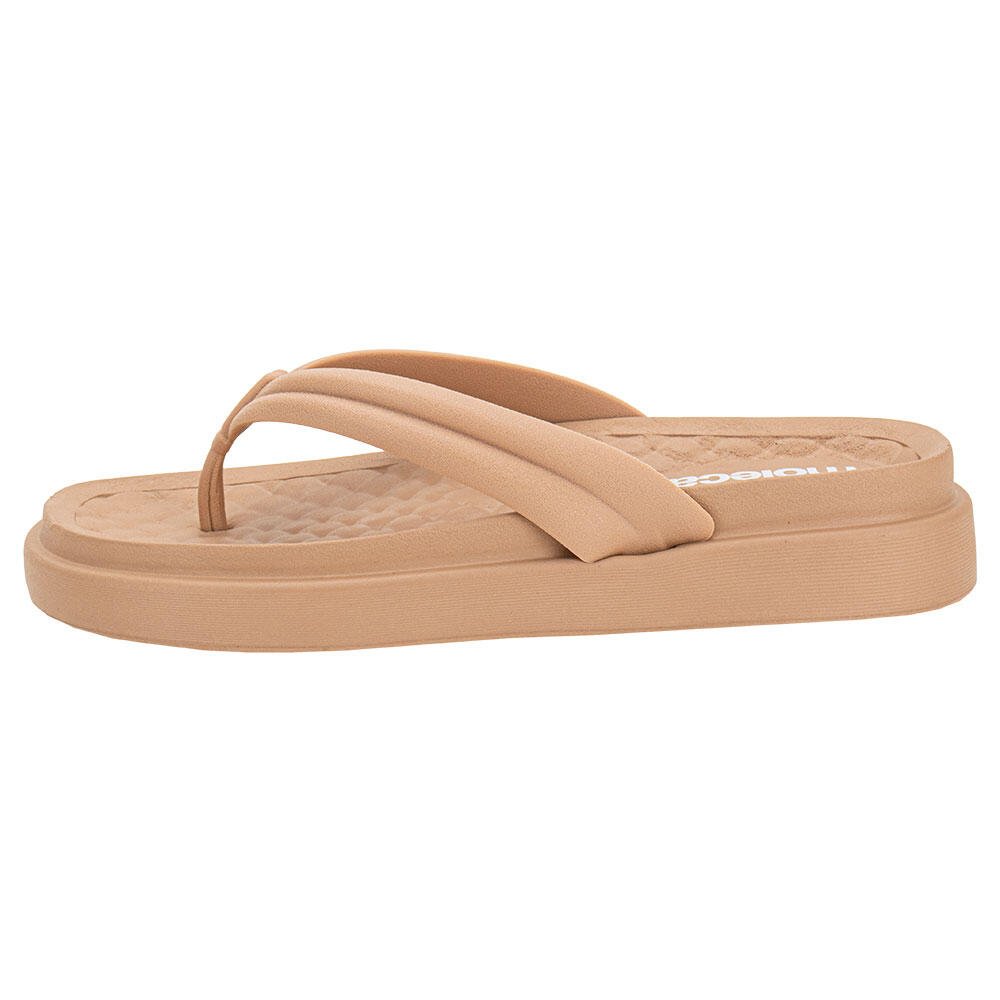 TAMANCO FEMININO FLAT MOLECA 5554100 Salmão 2