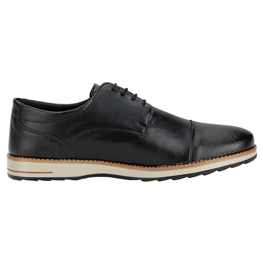 SAPATO MASCULINO MAIS LEVE 501 Preto 5